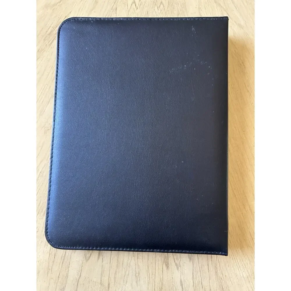 Babylock Ovation Sewing Black Leather Folder For Instruction Missing Inserts